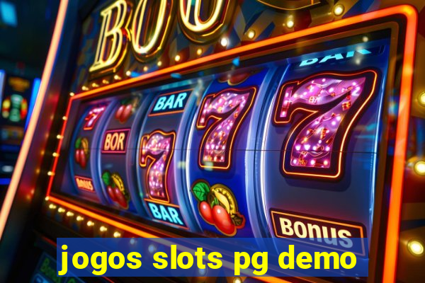 jogos slots pg demo